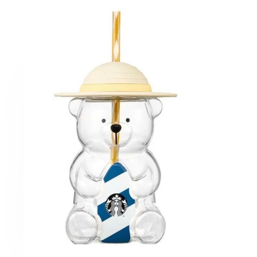 Starbucks Korea 2022 Bearista Glass cold cup